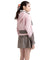AVEN Color Block Skirt - Pink