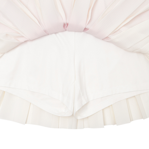 Monday Flow Gradient Cool Mesh Skirt - Pink