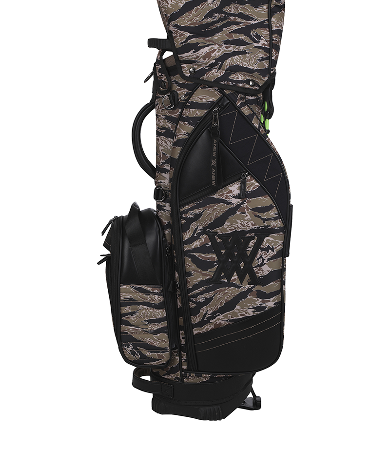 Khaki camo pattern stand golf bag, product view