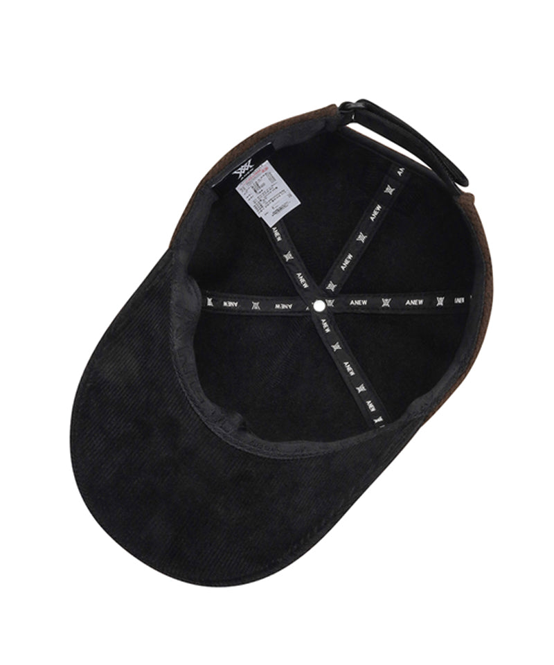 ANEW Golf Men's Knit Band Ball Cap - Dark Brown