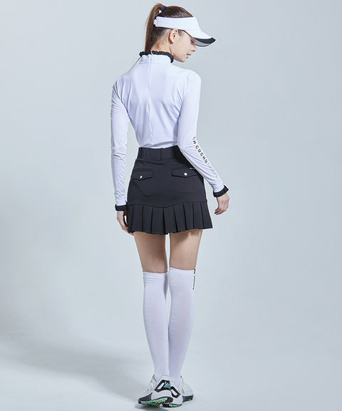 CHUCUCHU Jersey Pleated Skirt - 3 Colors