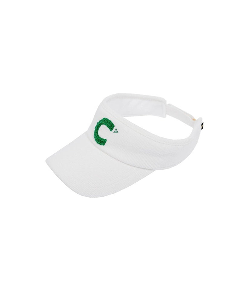 CREVE NINE: Corduroy Visor - Ivory