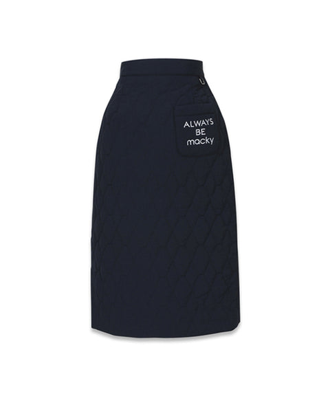 MACKY Golf: Always Macky Long Skirt - Navy