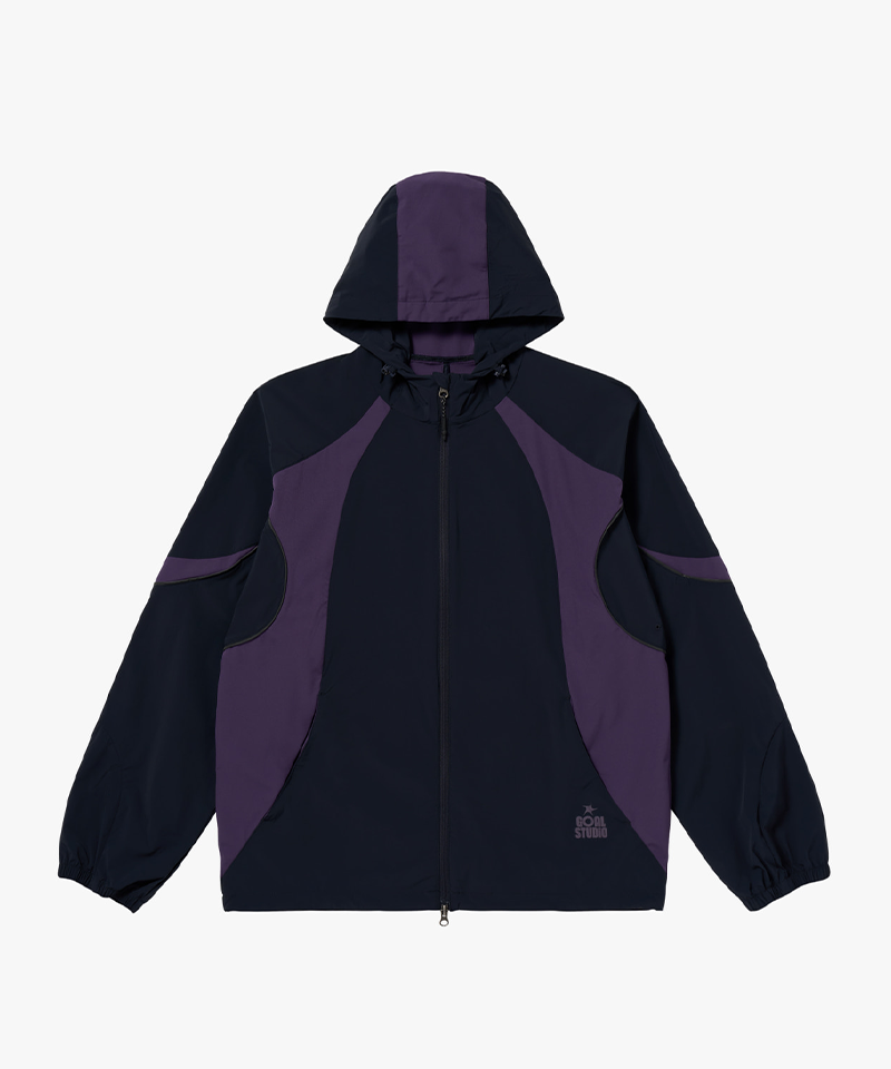 Goal Studio Men's Color-Block Jacket - Navy