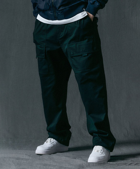 Jamie West Fatigue Cargo Stretch Pants - Black