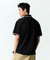 Jamie West Nick Stripe Collar Point Essential P-Shirts - Black