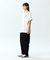 Jamie West Nick Stripe Collar Point Essential P-Shirts - White
