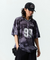 Jamie West No.99 Vneck Mesh Camo T-Shirts - Black