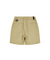Jamie West Onetuck Wide Set-up Shorts - Beige