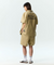 Jamie West Onetuck Wide Set-up Shorts - Beige