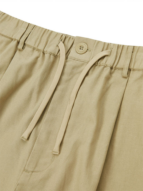 Jamie West Onetuck Wide Set-up Shorts - Beige