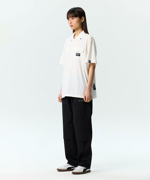 Jamie West Performance Pocket P-Shirts- White