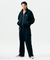 Jamie West Reversible Highneck Souvenir Jacket - Blue