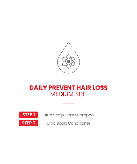 Daily Prevent Hair Loss and Combat Itchy Scalp Set