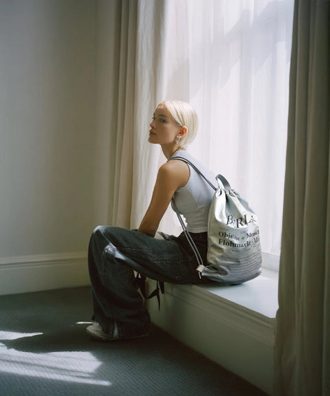 Flohmarkt Gym Sack (SILVER)