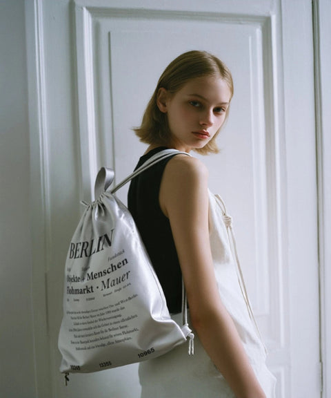Flohmarkt Gym Sack (SILVER)