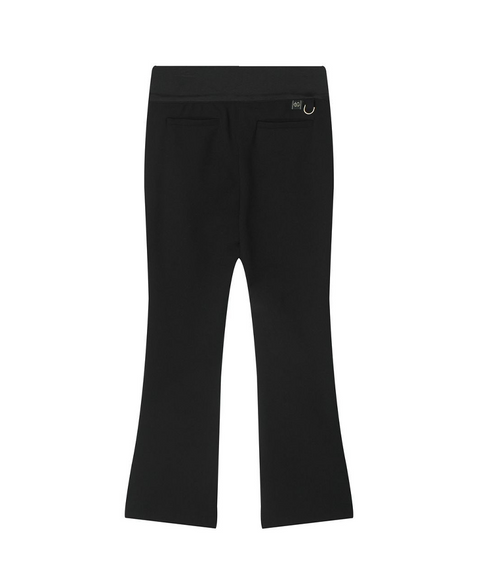 POSHERD High Stretch Magic Banding Bootcut Pants - Black