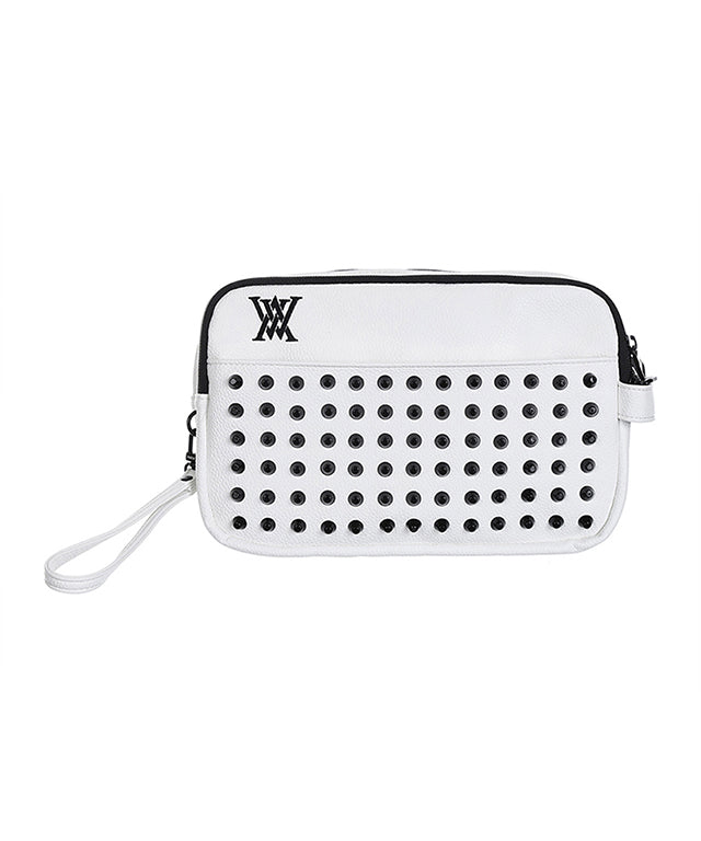ANEW Golf: Stud Pouch - White