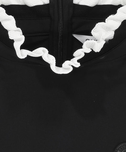 CHUCUCHU Cooling Lovely Mock Neck Top - 2 Colors