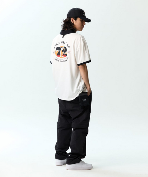 Jamie West NO.72 P-Shirts - White