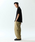 Jamie West Woven Combined Point P-Shirts - Black
