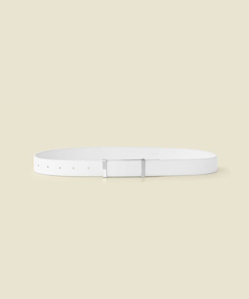 FORDI Classic Belt - Oyster White
