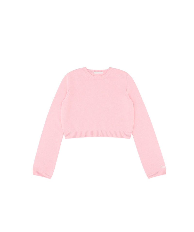 PIV'VEE Cashmere Pullover - Bubble Pink