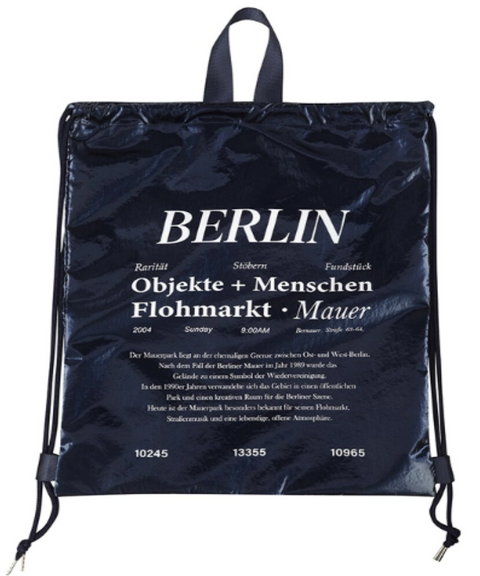 Flohmarkt Gym Sack (INDIGO BLUE)