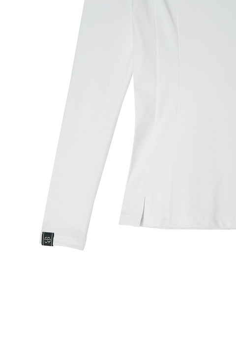 POSHERD Line Stretch Functional Top (UV CUT) - Off White