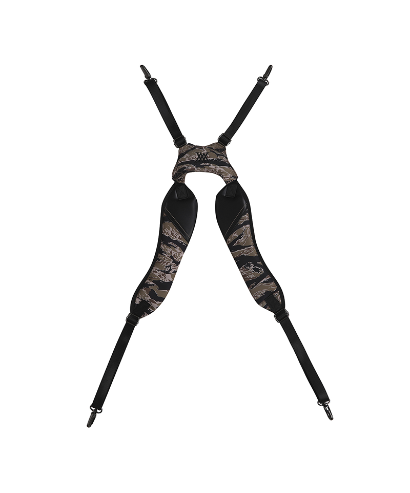 Khaki camo pattern stand golf bag, product view