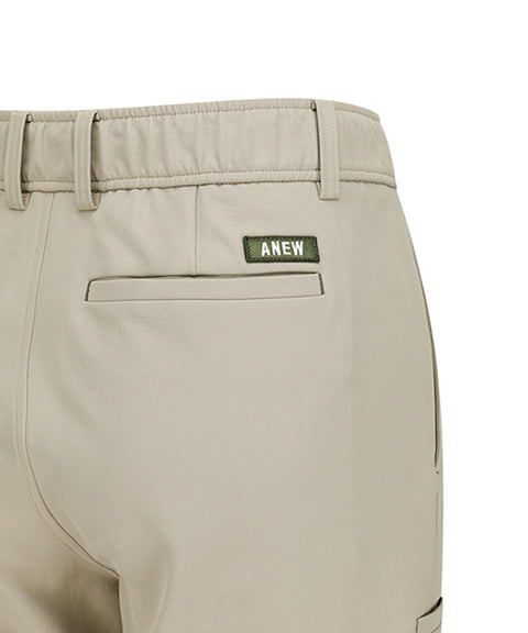 [Warehouse Sale] ANEW Golf: Men Roll Up Point Chino L/PT - Beige
