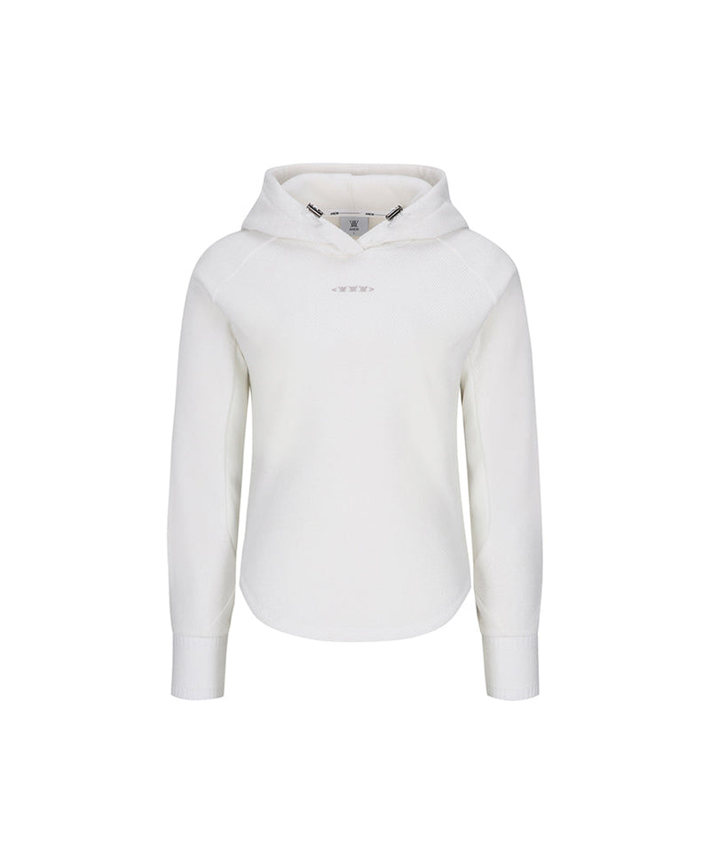 ANEW Golf Women Incision Point Hoodie - Ivory