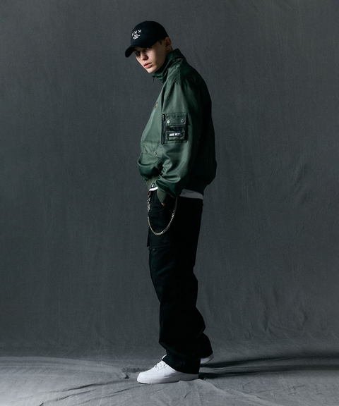 Jamie West Fatigue Cargo Stretch Pants - Black