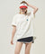 KANDINI Round T-Shirt (Unisex) - Ivory