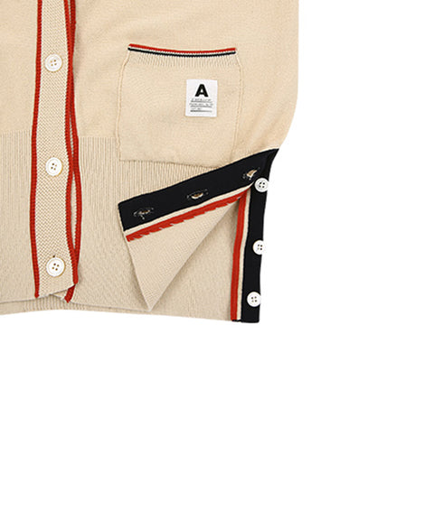 AVEN Classic Field Cardigan - Beige