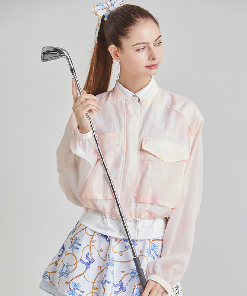 CHUCUCHU Light Over Crop Jumper - Pink