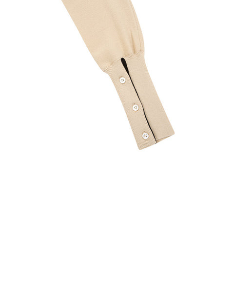 AVEN Classic Field Cardigan - Beige