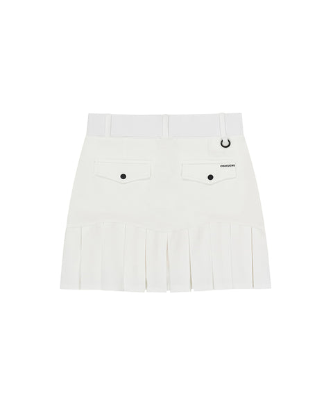 CHUCUCHU Jersey Pleated Skirt - 3 Colors