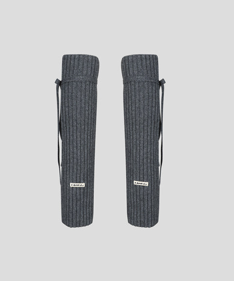 KANDINI Lambswool Warmer - Charcoal