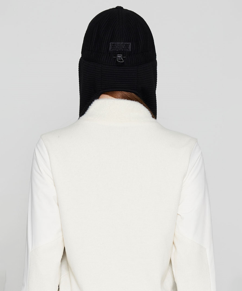 Unisex Muffler Cap - Black