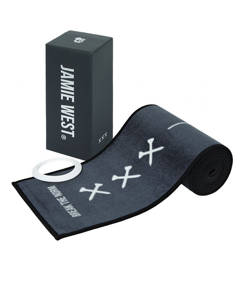 Jamie West Logo Putting Mat