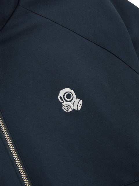 Jamie West Reversible Highneck Souvenir Jacket - Blue