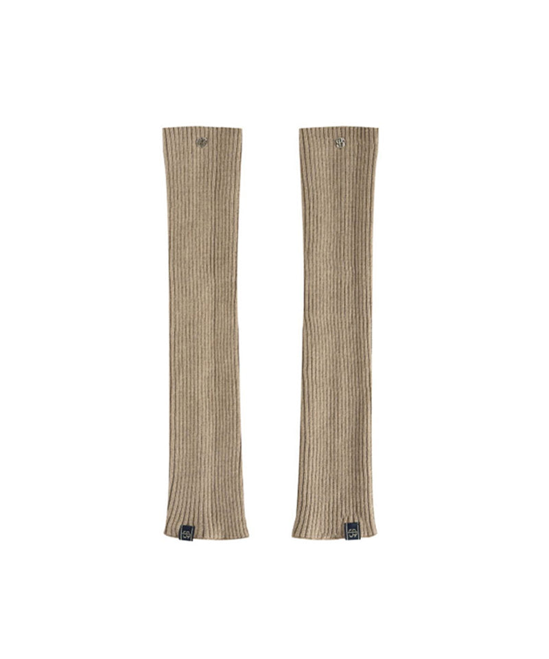POSHERD Alpaca Wool Leg and Hand Warmers - Sand Beige