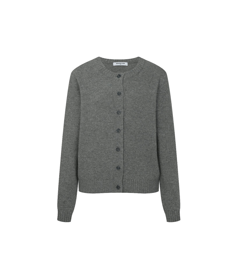 Monday Flow Soft Knit Cardigan - Gray