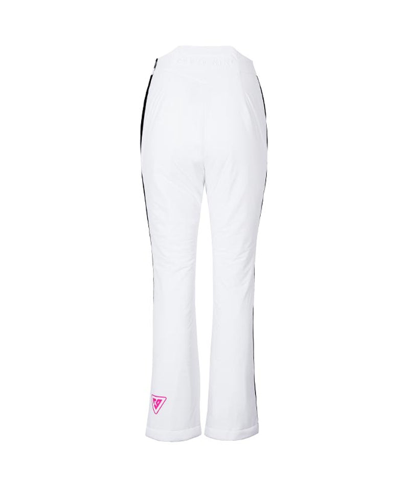 CREVE NINE: Skier Multi Padded Pants - White