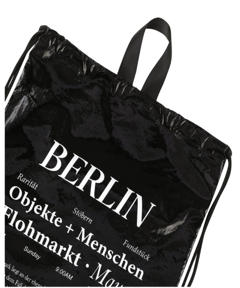 Flohmarkt Gym Sack (BLACK)