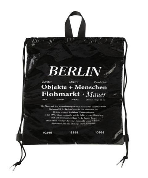 Flohmarkt Gym Sack (BLACK)
