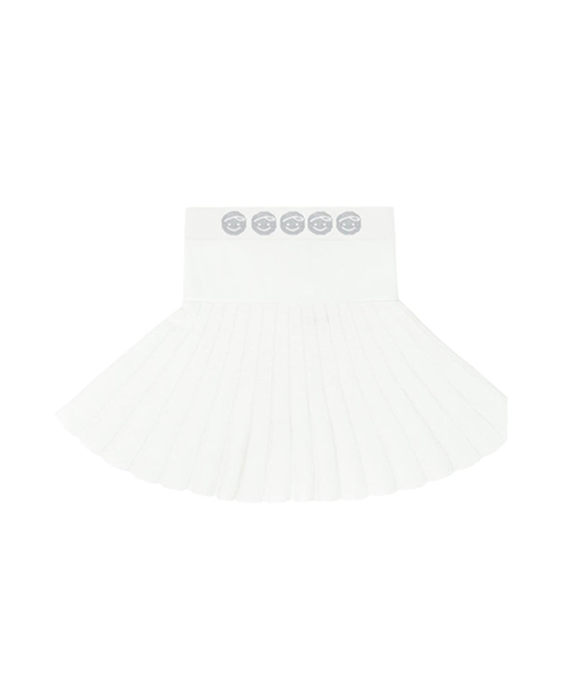 PIV'VEE Friends Signature Skirt - Cloud White