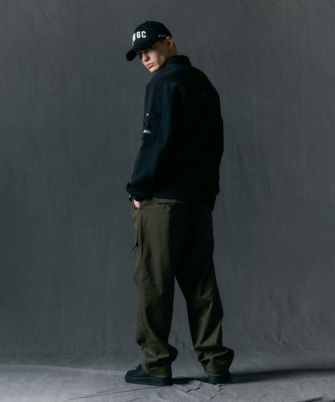 Jamie West Fatigue Cargo Stretch Pants - Khaki