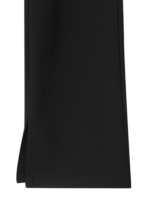 POSHERD High Stretch Magic Banding Bootcut Pants - Black
